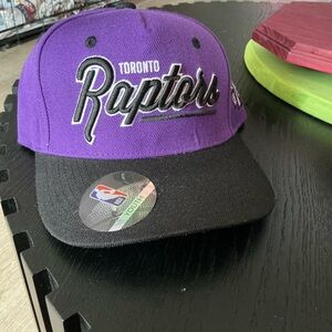 Toronto Raptors Purple and Black Cap